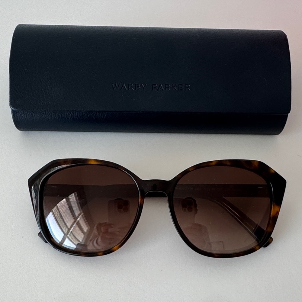 Warby Parker Nancy Brown Tortoise Sunglasses